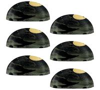 VAPOKF 6 maniglie a conchiglia per cassetti, semicircolari, utilizzate per camera da letto, cassettiera, armadio, porta della cucina, corvi del cimitero