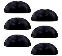 VAPOKF 6 maniglie a conchiglia per cassetti, semicircolari, utilizzate per camera da letto, cassettiera, armadio, porta della cucina, lupo notturno luna piena