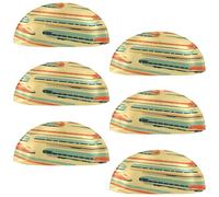 VAPOKF 6 maniglie a conchiglia per cassetti, semicircolari, utilizzate per camera da letto, cassettiera, armadio, porta della cucina, guide ad alta velocità