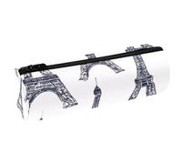 VAPOKF Astuccio con stampa di Torri Eiffel di Parigi, in pelle PU, per penne, cancelleria per studenti, astuccio per trucchi, per donne, ragazze, ragazzi, bambini, scuola e ufficio, Multi, 20x6.3x6.3