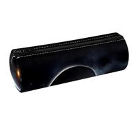 VAPOKF Astuccio in pelle PU con sfondo cielo spaziale nero con stampa eclissi solare, astuccio per penne e cancelleria per studenti, astuccio per trucchi per donne, ragazze, ragazzi, bambini, scuola e