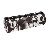 VAPOKF Astuccio in pelle vintage con teschi di gangster, portapenne, portamonete, trousse per cosmetici, per studenti, cancelleria, scuola, ufficio, Multi, 20x6.3cm/7.9x2.5in, Astuccio per matite