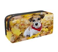 VAPOKF Astuccio per matite, astuccio per studenti, per adolescenti e ragazze, materiale scolastico - Russel Jack Terrier Puppy Dog, multicolore, 2,3 x 8,2 x 3,9"/6 x 21 x 10 cm, organizer per borse,