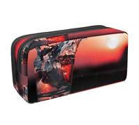 VAPOKF Astuccio per matite, astuccio per studenti, per adolescenti e ragazze, materiale scolastico, un bicchiere d'acqua al tramonto, multicolore, 2,3 x 8,2 x 3,9 in/6 x 21 x 10 cm, organizer per