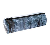 VAPOKF Astuccio per matite con stampa di un gruppo di lupi sulla neve, in pelle PU, per studenti, cancelleria, trousse per trucchi per donne, ragazze, ragazzi, bambini, scuola e ufficio, Multi