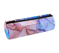 VAPOKF Astuccio per matite di lusso con arte fluida astratta, in pelle PU, astuccio per penne, cancelleria per studenti, astuccio per trucchi, per donne, ragazze, ragazzi, bambini, scuola e ufficio