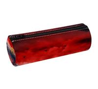 VAPOKF Astuccio per matite horror zombie mani fuori dal cimitero, in pelle PU, astuccio per penne e cancelleria per studenti, astuccio per trucchi per donne, ragazze, ragazzi, bambini, scuola e