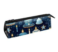 VAPOKF Astuccio per penne e matite con auto classiche retrò, astuccio per cosmetici, borsa compatta con cerniera, Multi, 5.5 ×6 ×20CM/2.2x2.4x7.9 in, Organizer per borse