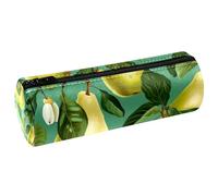 VAPOKF Astuccio per penne e matite in pelle ecologica in poliuretano, con pera, per studenti, cancelleria, scuola, lavoro, ufficio, Multi, 20x6.3cm/7.9x2.5in, Astucci per matite