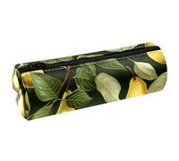 VAPOKF Astuccio per penne e matite in pelle ecologica in poliuretano, con pera, per studenti, cancelleria, scuola, lavoro, ufficio, Multi, 20x6.3cm/7.9x2.5in, Astucci per matite