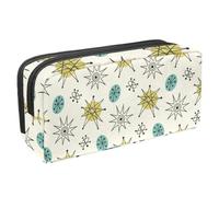 VAPOKF Astuccio per penne, matite, cancelleria per studenti, per adolescenti, ragazzi, ragazze, forniture scolastiche e ufficio, motivo moderno della metà del secolo, Multi, 2.3x8.2x3.9in/6x21x10cm,