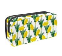 VAPOKF Astuccio per penne, matite, cancelleria per studenti, per ragazzi e ragazze, per scuola e ufficio, motivo frutta e limone, Multi, 2.3x8.2x3.9in/6x21x10cm, Organizer per borse