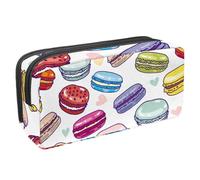 VAPOKF Astuccio per penne, matite, cancelleria per studenti, per ragazzi e ragazze, per scuola e ufficio, macaron di vari gusti, Multi, 2.3x8.2x3.9in/6x21x10cm, Organizer per borse