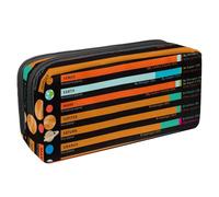 VAPOKF Astuccio per penne, matite, cancelleria per studenti, per ragazzi, ragazze, forniture scolastiche e per ufficio - Atmospheres of The Planets, Multi, 2.3x8.2x3.9in/6x21x10cm, Organizer per borse