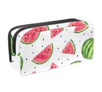 VAPOKF Astuccio per penne, matite, cancelleria per studenti, per ragazzi, ragazze, scuola e ufficio, frutta e semi estivi con anguria, Multi, 2.3x8.2x3.9in/6x21x10cm, Organizer per borse