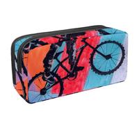 VAPOKF Astuccio per penne, matite, cancelleria per studenti, per ragazzi, ragazze, scuola e ufficio, graffiti con arte di strada, Multi, 2.3x8.2x3.9in/6x21x10cm, Organizer per borse