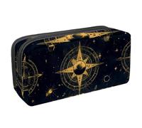 VAPOKF Astuccio per penne, matite, cancelleria per studenti, per ragazzi, ragazze, scuola e ufficio, motivo: Bill Cipher Wheel Zodiac, Multi, 2.3x8.2x3.9in/6x21x10cm, Organizer per borse
