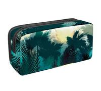 VAPOKF Astuccio per penne, matite, cancelleria per studenti, per ragazzi, ragazze, scuola e ufficio, motivo vegetale, Multi, 2.3x8.2x3.9in/6x21x10cm, Organizer per borse