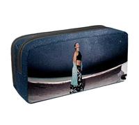 VAPOKF Astuccio per penne, matite, cancelleria per studenti, per ragazzi, ragazze, scuola e ufficio, per donne sotto il cielo nero, Multi, 2.3x8.2x3.9in/6x21x10cm, Organizer per borse