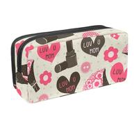 VAPOKF Astuccio per penne, matite, cancelleria per studenti, per ragazzi, ragazze, scuola e ufficio, regalo per gli amanti del banchetto, rossetto, Multi, 2.3x8.2x3.9in/6x21x10cm, Organizer per borse