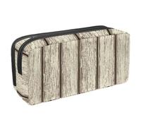 VAPOKF Astuccio per penne, matite, cancelleria per studenti, per ragazzi, ragazze, scuola e ufficio, vecchia recinzione in legno, Multi, 2.3x8.2x3.9in/6x21x10cm, Organizer per borse