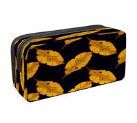 VAPOKF Astuccio portapenne con cerniera, per ragazzi e ragazze, per scuola e ufficio, ritratto di cane da montagna Entlebucher, Congedo autunnale, 2.3x8.2x3.9in/6x21x10cm, Astuccio