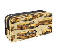 VAPOKF Astuccio portapenne per studenti, astuccio con cerniera, per ragazzi e ragazze, materiale scolastico e ufficio, scuolabus, Multi, 2.3x8.2x3.9in/6x21x10cm, Astuccio