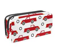 VAPOKF Astuccio portapenne per studenti, cancelleria per adolescenti, ragazzi e ragazze, forniture per ufficio scolastico, pick-up rosso, Multi, 2.3x8.2x3.9in/6x21x10cm, Organizer per borse