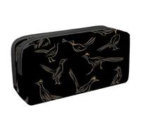 VAPOKF Astuccio portapenne per studenti, cancelleria per adolescenti, ragazzi e ragazze, forniture scolastiche per ufficio - Line Art, Multi, 2.3x8.2x3.9in/6x21x10cm, Organizer per borse