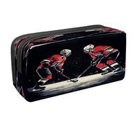 VAPOKF Astuccio portapenne per studenti, cancelleria per adolescenti, ragazzi e ragazze, forniture scolastiche per ufficio, giocatori di hockey su ghiaccio