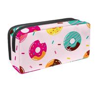 VAPOKF Astuccio portapenne per studenti, cancelleria per adolescenti, ragazzi e ragazze, forniture scolastiche per ufficio - Donuts Sweet Desert, Multi, 2.3x8.2x3.9in/6x21x10cm, Organizer per borse