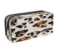 VAPOKF Astuccio portapenne per studenti, cancelleria per adolescenti, ragazzi e ragazze, forniture scolastiche per ufficio - Jack Russell Terrier Dog