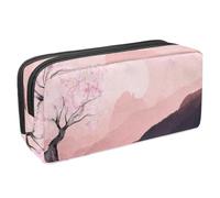 VAPOKF Astuccio portapenne per studenti, cancelleria per adolescenti, ragazzi, ragazze, forniture scolastiche e ufficio, paesaggio con albero della natura, Multi, 2.3x8.2x3.9in/6x21x10cm, Organizer