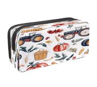 VAPOKF Astuccio portapenne per studenti con cerniera, per ragazzi e ragazze, forniture per la scuola e l'ufficio, colture di grano e grano, Multi, 2.3x8.2x3.9in/6x21x10cm, Astuccio