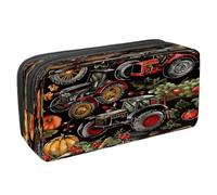 VAPOKF Astuccio portapenne per studenti con cerniera, per ragazzi e ragazze, materiale scolastico e ufficio, verdure da raccolta e trattori agricoli, Multi, 2.3x8.2x3.9in/6x21x10cm, Astuccio