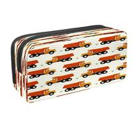 VAPOKF Astuccio portapenne per studenti, con cerniera, per ragazzi e ragazze, per scuola e ufficio, camion e pick-up, Camion Consegna Merci, 2.3x8.2x3.9in/6x21x10cm, Astuccio