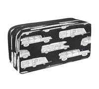 VAPOKF Astuccio portapenne per studenti, con cerniera, per ragazzi e ragazze, per scuola e ufficio, camion e pick-up, Camper da viaggio, 2.3x8.2x3.9in/6x21x10cm, Astuccio