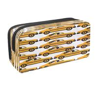 VAPOKF Astuccio portapenne per studenti, con cerniera, per ragazzi e ragazze, per scuola e ufficio, senza cuciture, motivo: taxi, Multi, 2.3x8.2x3.9in/6x21x10cm, Astuccio