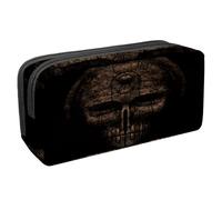 VAPOKF Astuccio portapenne per studenti, per ragazzi, ragazze, scuola e ufficio, antico rituale mistico della morte, Multi, 2.3x8.2x3.9in/6x21x10cm, Organizer per borse