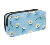 VAPOKF Astuccio portapenne per studenti, per ragazzi, ragazze, scuola e ufficio, camomilla, Multi, 2.3x8.2x3.9in/6x21x10cm, Organizer per borse