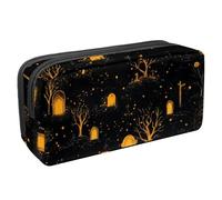 VAPOKF Astuccio portapenne per studenti, per ragazzi, ragazze, scuola e ufficio, motivo: albero morto, Halloween, Multi, 2.3x8.2x3.9in/6x21x10cm, Organizer per borse