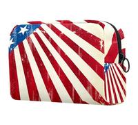 VAPOKF Beauty case da donna, con Torre Eiffel di Parigi, borsa da viaggio per articoli da toeletta grandi, pratica borsa organizer con cerniera, Multicolore 15., 18.5x7.5x13cm/7.3x3x5.1in, Beauty Case