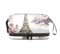 VAPOKF Beauty case matematico geometrico con motivo equazione calcoli per donne e ragazze, borsa da viaggio per trucchi pratica borsa organizer con scomparto per pennelli, Multicolore 15., 27x15x14 cm