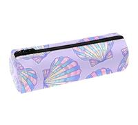VAPOKF Bellissimo astuccio in pelle con motivo arcobaleno a forma di perla, per penne, matite, cosmetici, cosmetici, cancelleria per studenti, scuola, ufficio, Multi, 20x6.3cm/7.9x2.5in, Astuccio per