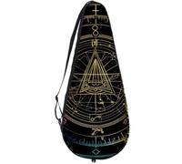 VAPOKF Bill Cipher Wheel Zodiac - Custodia per racchette da tennis, custodia per racchette da tennis, può contenere fino a 2