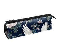 VAPOKF Blue Zebra Animal Pen Bag Cancelleria Sacchetto Matita Sacchetto Cosmetico Sacchetto di Cerniera Borsa Compatta, Multi, 5.5 ×6 ×20CM/2.2x2.4x7.9 in, Organizer per borse