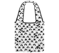 VAPOKF Borsa a tracolla in tela senza cuciture, con pinguino, grande, riutilizzabile, per scuola, lavoro, ufficio, viaggi, shopping, stile casual