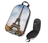 VAPOKF Borsa organizer da viaggio per utensili da campeggio, acquerello, Francia Parigi, Eiffer, borsa portaoggetti per utensili da cucina, accessori da cucina, per barbecue all'aperto, solo borsa