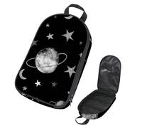 VAPOKF Borsa organizer da viaggio per utensili da campeggio, acquerello, pianeta, stelle, luna, set di utensili da cucina, custodia per accessori da cucina, per barbecue all'aperto, solo borsa