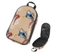 VAPOKF Borsa organizer da viaggio per utensili da campeggio, bellissimi angeli con ali borsa per utensili da cucina, accessori da cucina, custodia per barbecue all'aperto, solo borsa